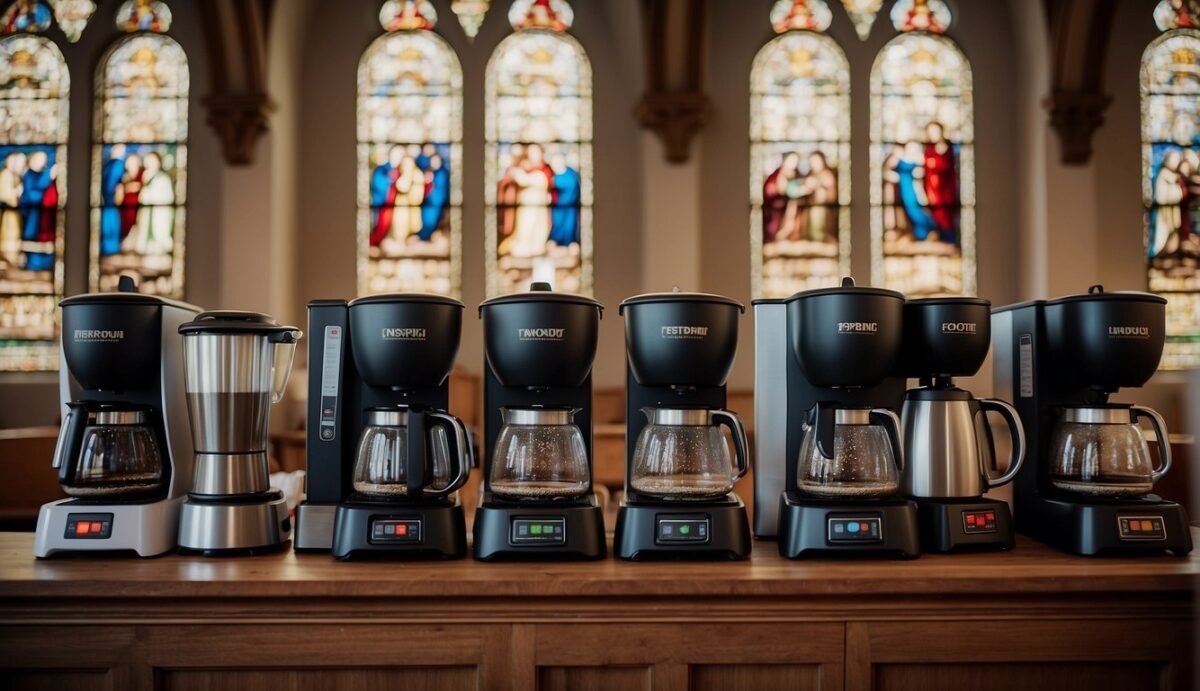 Top 6 Coffee Makers Churches Favor for Large Congregations